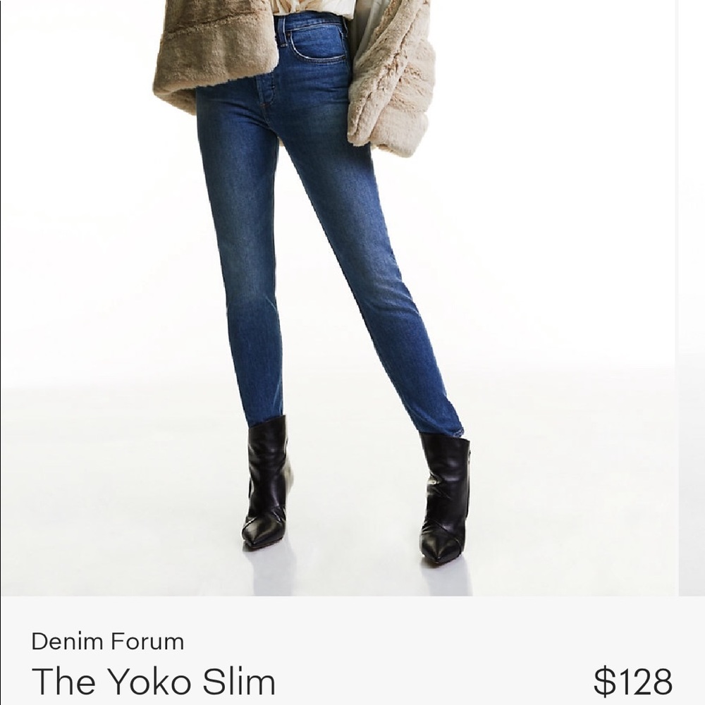 Aritzia Denim Forum The Yoko Slim
